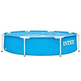 INTEX Piscinette metal frame ronde tubulaire (ø)2,44 x (h)0,51m