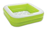 Intex 0775035 Play Box Piscine pour Bébés Vinyle -1 unité 85 x 85 x 23 cm - Coloris aléatoire
