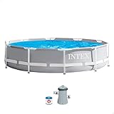 INTEX kit piscine Prism Frame ronde tubulaire 3m05 x 76cm