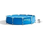 INTEX Kit piscinette Metal Frame ronde 3,05 x 0,76 m
