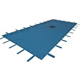WerkaPro 02504 - Bâche de protection 6 x 10 m - Pour piscine rectangulaire - 140g/m2 - Marine