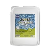 EDG Super Anti Algues Piscine - Action Curative Anti Eau Verte et Eau Trouble - Effet Algicide - Bidon 5 litres - EDG by AQUALUX
