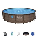 Bestway 11027 Piscine Tubulaire Ø 5.49x1.22m, Colore