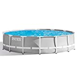 INTEX Kit piscine Prism Frame ronde 4.57 x 1.07 m