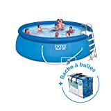 Pack Piscine autoportée Easy Set Intex 4,57 x 1,22 m + Bâche