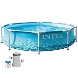 Intex - 28208NP - Kit Piscinette Tubulaire Ocean (Ø)3,05 X (H)0,76M
