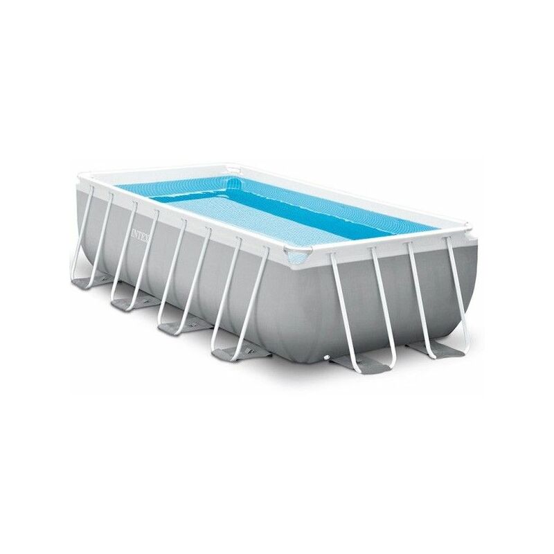 Piscine tubulaire Prism Frame - Rectangulaire - 4,88 m x 2,44 m x 1,07 m de Intex - Catégorie Piscine tubulaire